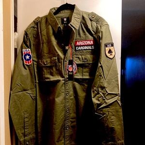 Arizona Cardinals Military style shirt
